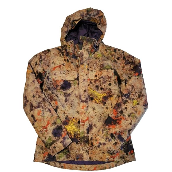 Burton Women Dry Ride Winter Sports Credence Ski Jacket Cool Flavor NOWT